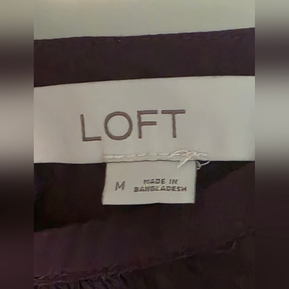 Loft Women's Plum Purple‎ Top - Picture 4 of 7
